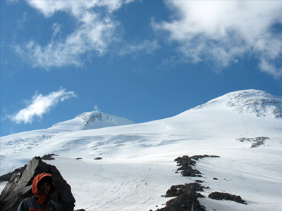 Алена Кравец и горные лыжи