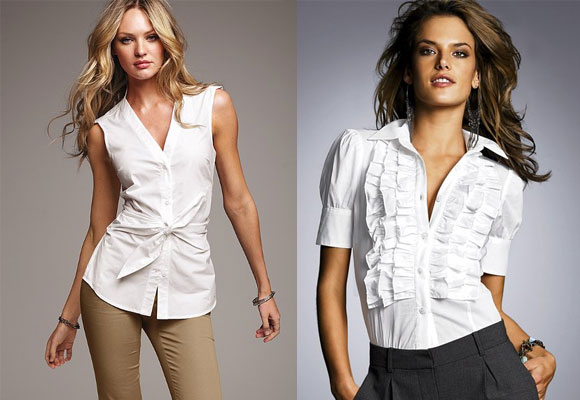 Белая рубашка — вещь, без которой не может обойтись ни один женский гардероб!